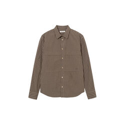 WWCarter shirt 25391, crocodile check, Wood Wood