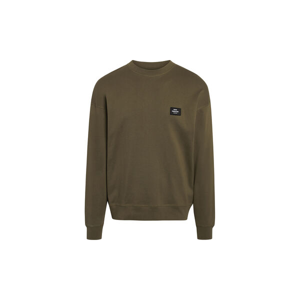 Cotton Rib Son Badge genser, capers, Mads Nørgaard