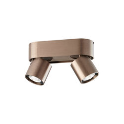 AURA C2 taklampe, rose gold, LIGHT-POINT