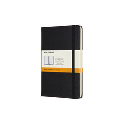 Classic Notebook linjerte sider, sort, Moleskine