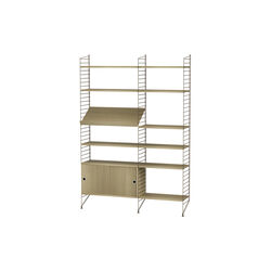 Living Bundle H, brown/oak, String Furniture