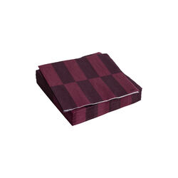 Pattern servietter, bordeaux/wine, HAY