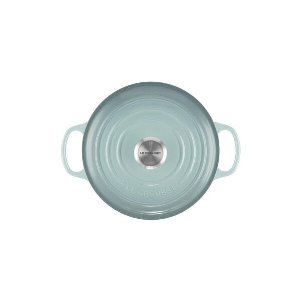 Signature rund gryte Ø 24 cm, havsalt, Le Creuset