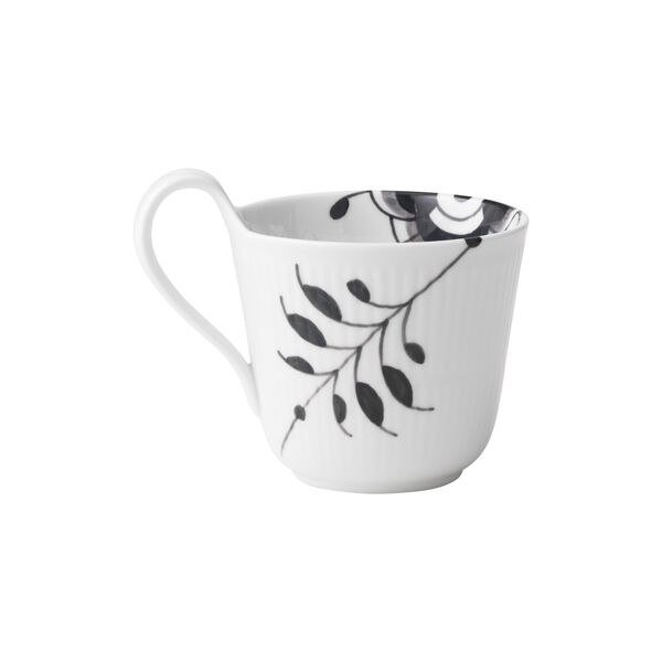 Sort Mega Riflet h&oslash;yhanket kopp, 33 cl, Royal Copenhagen