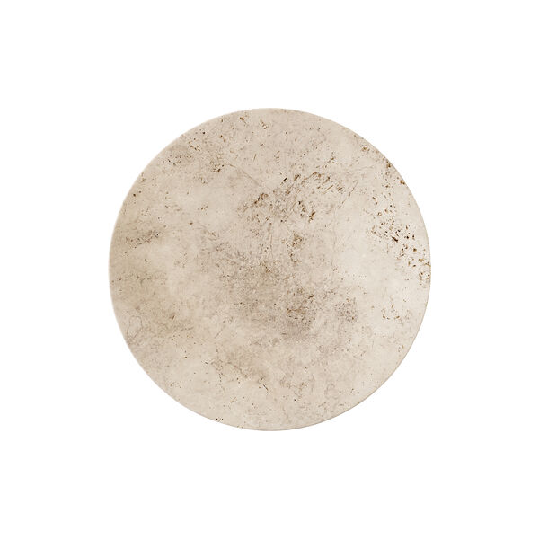 Collect SC55 fat, unfilled travertine, &Tradition