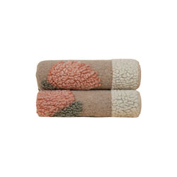 FANE SALMON Boiled wool pledd150x190 cm, Frati Home