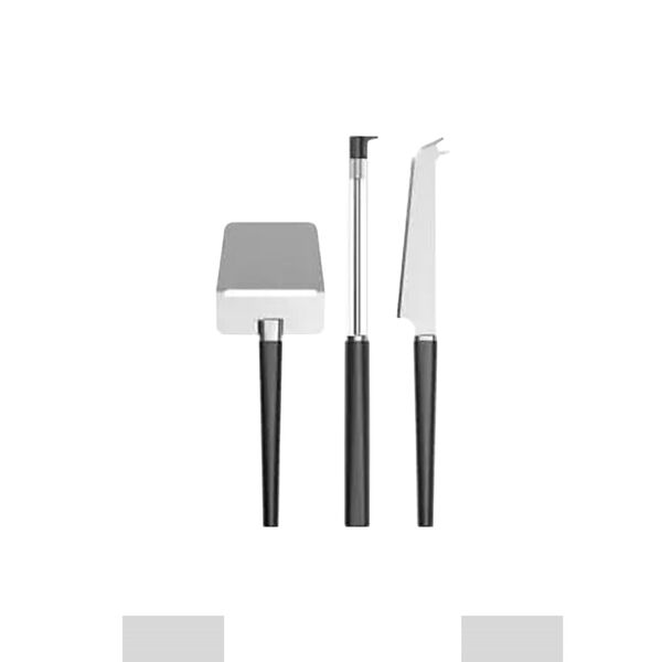 Emma Ostesett 3 deler, black, Rosti