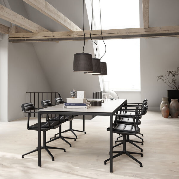 Vipp972 spisebord, sort/grå Vipp972 spisebord, sort/grå, Vipp