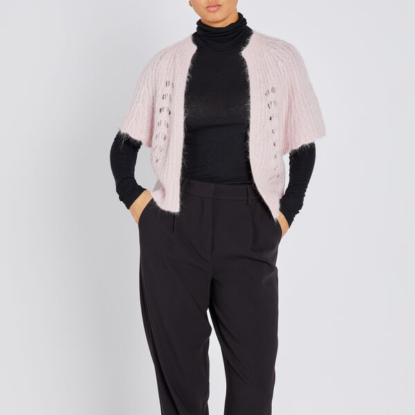 FluffyBBAminka knit, light rosa, Bruuns Bazaar