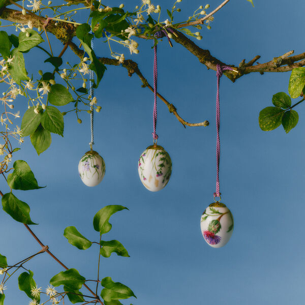 V&aring;rk 2026 Mini egg 2 stk. - Stemorsblomst, Royal Copenhagen