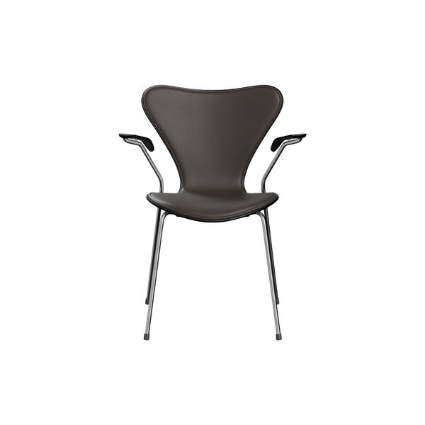 Serie 7&trade; 3207 polstret stol, Essential dark brown, Fritz Hansen