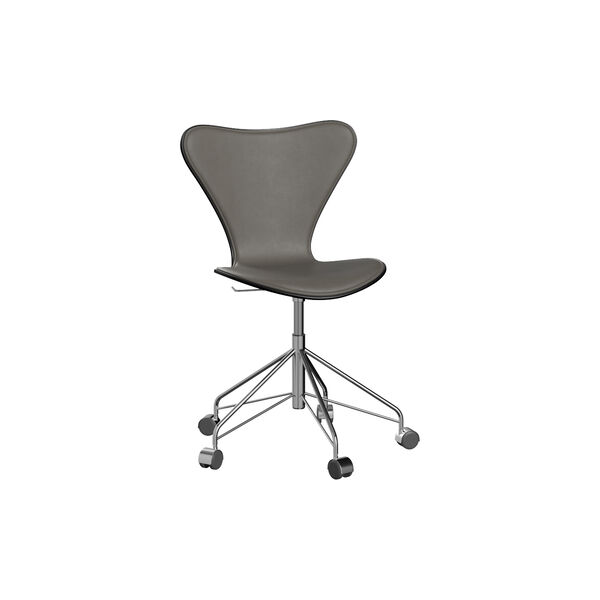 Series 7&trade; 3117 polstret kontorstol, Essential lava, Fritz Hansen