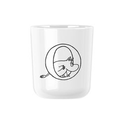 Moomin ABC kopp O, moomin white, RIG-TIG