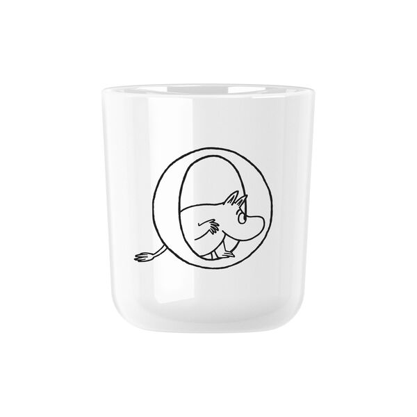 Moomin ABC kopp O, moomin white, RIG-TIG