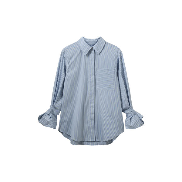 AbbySW Shirt, blue striped, Sofie Schnoor