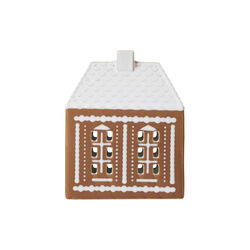 Gingerbread lyshus, brun, K&auml;hler