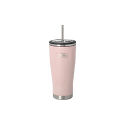 Termo krus med sugerør, rosa, Thermos