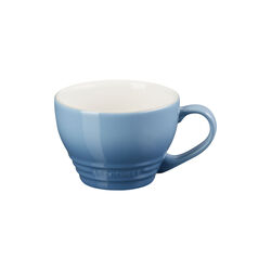 Jumbo kaffekopp, chambray, Le Creuset