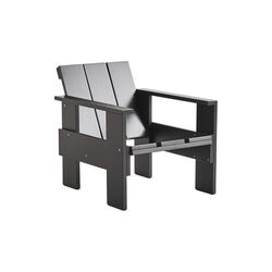 Crate Loungestol, svart, HAY