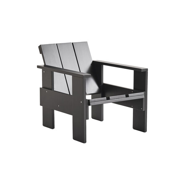 Crate Loungestol, svart, HAY