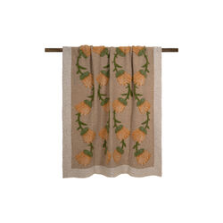 Fane pledd, yellow, Frati Home