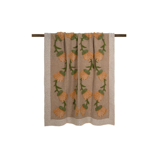 Fane pledd, yellow, Frati Home