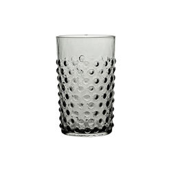 Hobnail Glass 20 cl, grey smoke, Klimchi