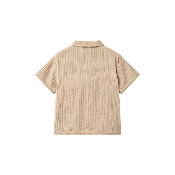 Set Shirt S/S & Shorts Svend, warm sand, Wheat