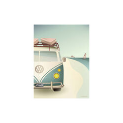 VW Camper plakat, 50x70 cm, ViSSEVASSE