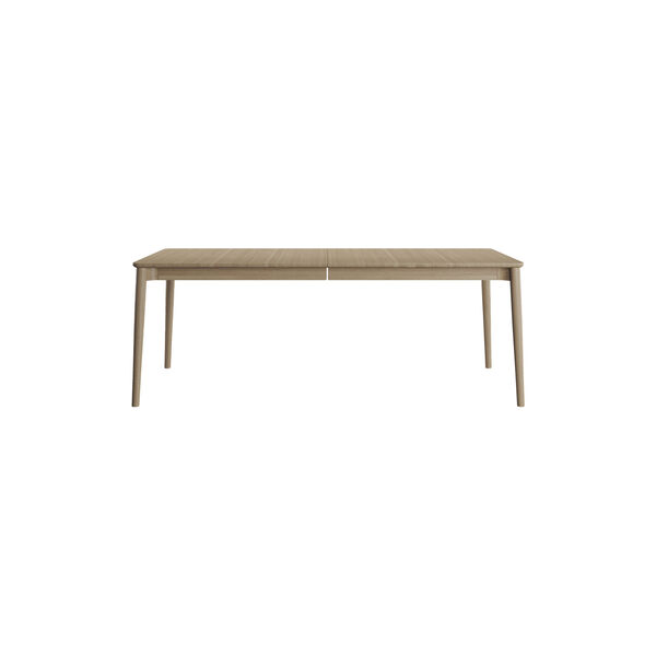 Expand dining table 200x90, light oiled oak, Northern