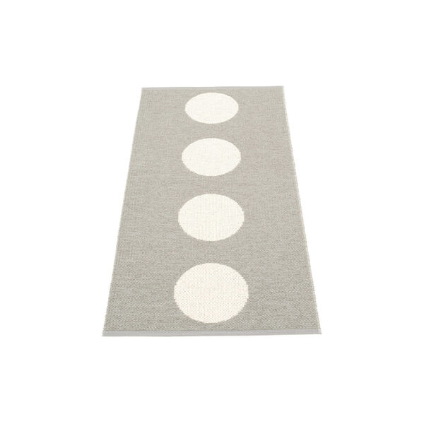 Vera gulvl&oslash;per, warm grey/vanilla, Pappelina