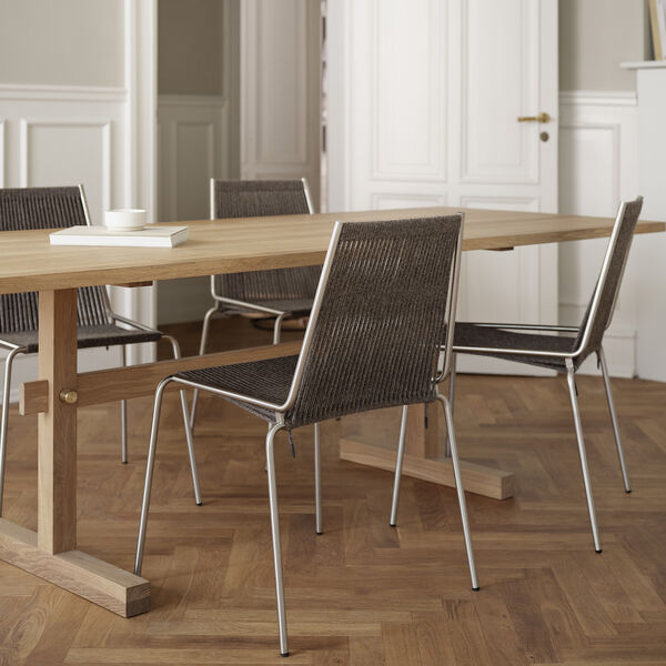 Noel Chair, steel/dark grey, Thorup Copenhagen