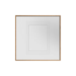Passepartout - Hvit, Poster & Frame