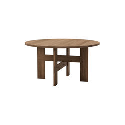 Mio Dining Table 140, dark stained oak, Thorup Copenhagen