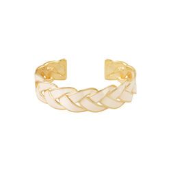 VENUS armb&aring;nd, white sand, bangle up