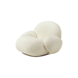 Pacha Lounge Chair with Armrests, Dora Boucle 0001 Pacha Lounge Chair with Armrests, Dora Boucle 0001, GUBI