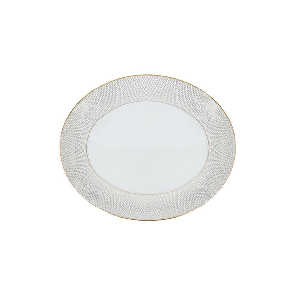 GIO GOLD fat &Oslash; 33,2 cm, gull/hvit, Wedgwood