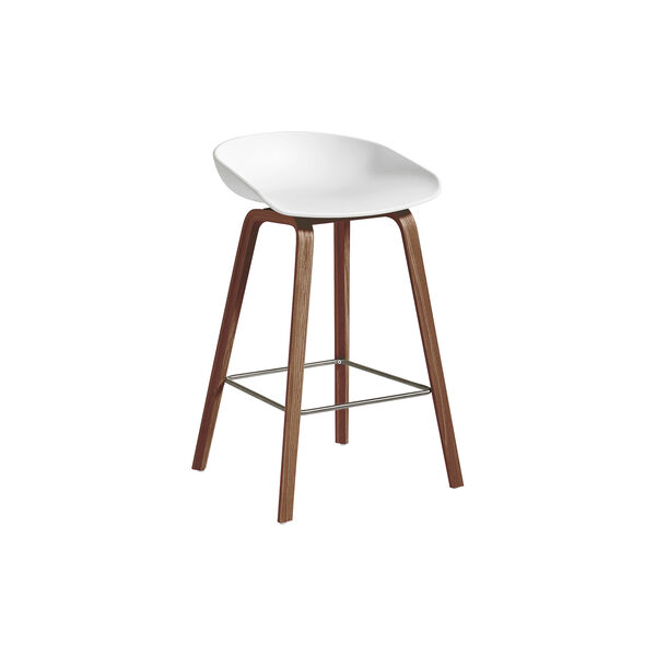 AAS 32 barstol lav, white AAS 32 barstol lav, white, HAY