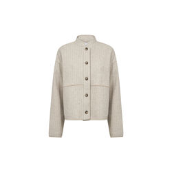 LR-SANNIE 1 Jacket, plaza taupe melange, Levet&eacute; Room