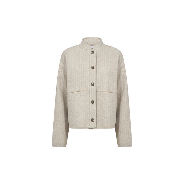 LR-SANNIE 1 Jacket, plaza taupe melange, Levet&eacute; Room