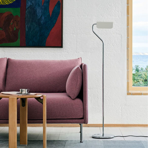 Apex Floor Lamp, oyster white, HAY