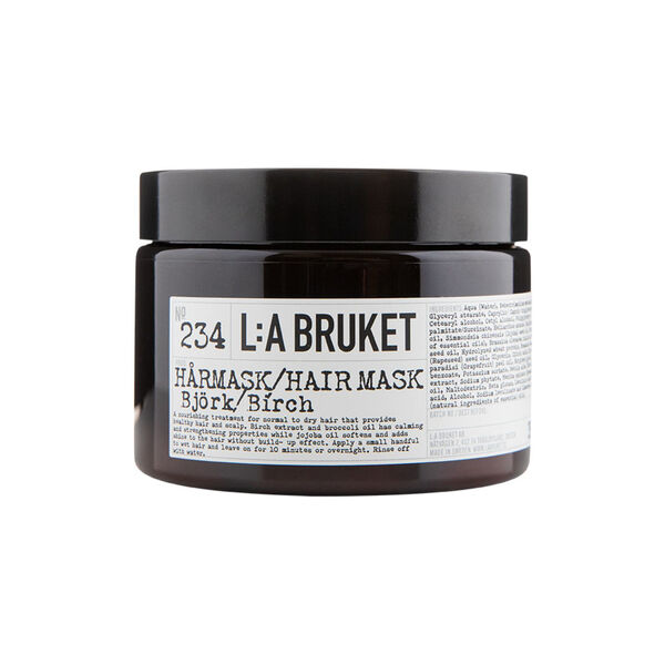 No. 234 h&aring;rmaske, bj&oslash;rk, L:a Bruket