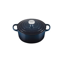 Signature rund gryte Ø 24 cm, nuit, Le Creuset