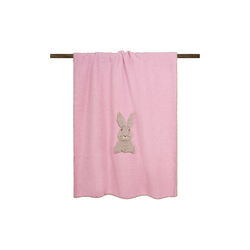 Baby Sweet Bunny Bamboo pledd, pink, Frati Home