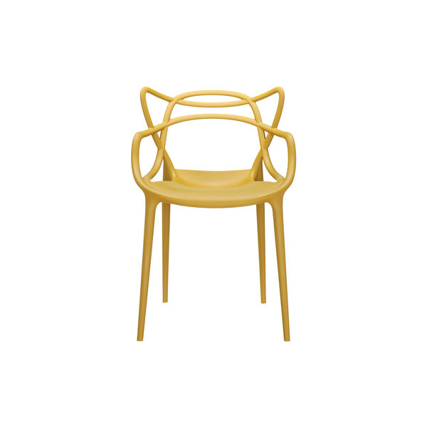 MASTERS stol, mustard, Kartell