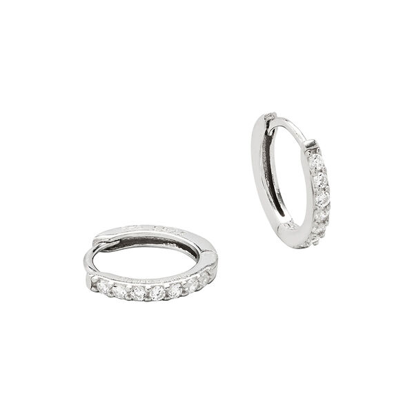 Pave Hoops Pave Hoops, Philippa Studios