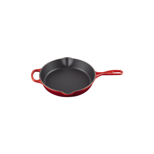 Signature st&oslash;pejern dyp stekepanne &Oslash; 26 cm, cerise, Le Creuset