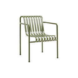 Palissade spisestuestol med armlen, olive, HAY