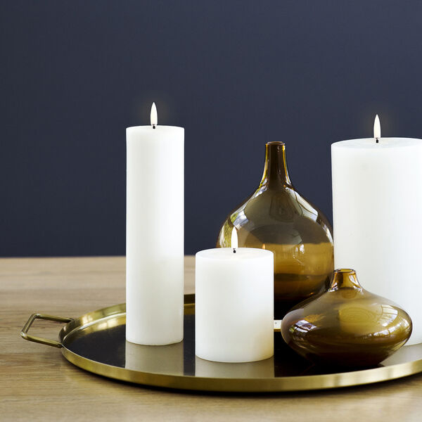 LED Pillar Candle 22 cm, Uyuni Lighting