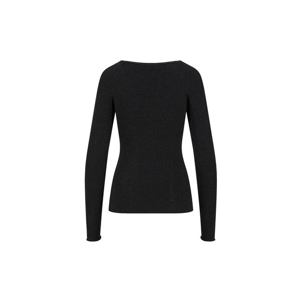 CC Heart Lana Wool Long Sleeve, black, Coster Copenhagen